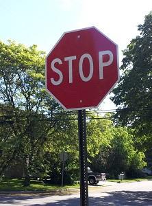 stop sign