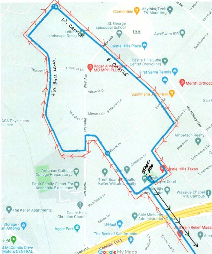 Tour de Castle Hills Bike Ride 1